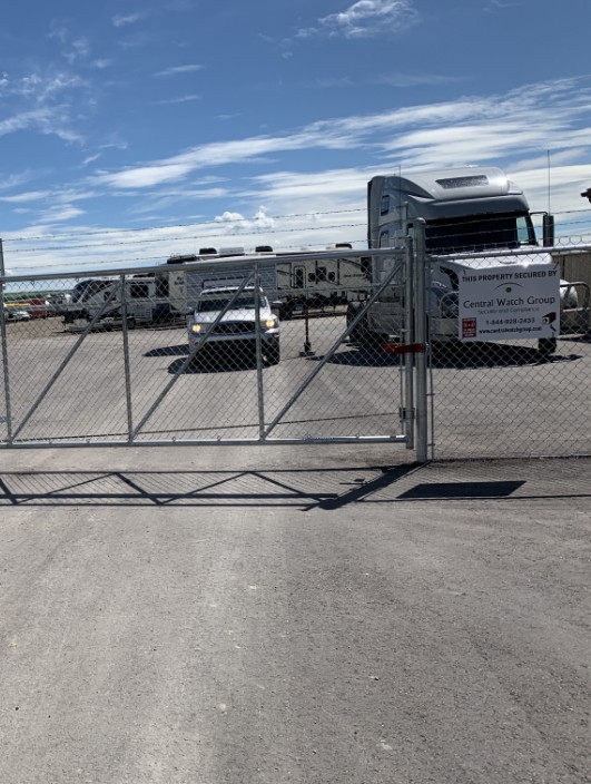 Alta RV Barbed-wire Enclosure with High-tech Security Storage Facility
